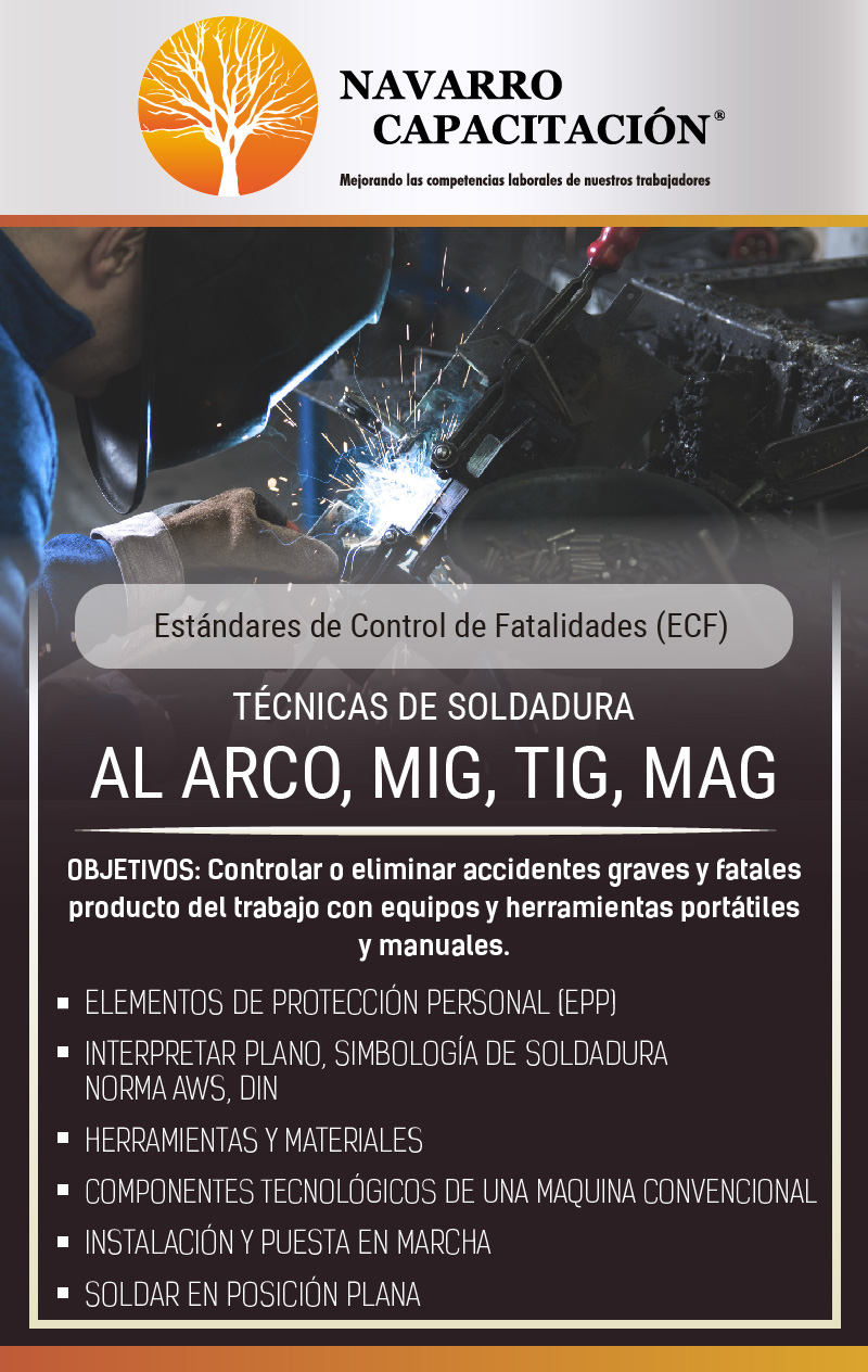 curso tecnicas de soldadura