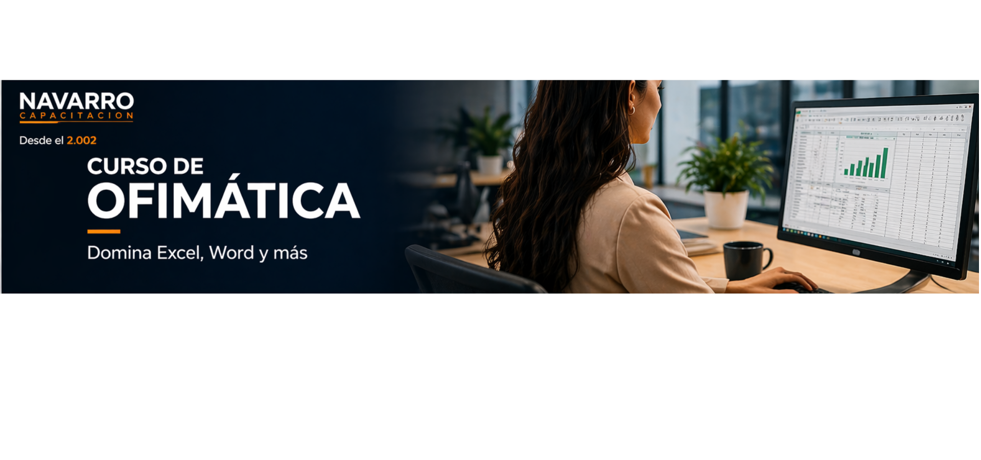 Curso de ofimática Excel y Word para empresas